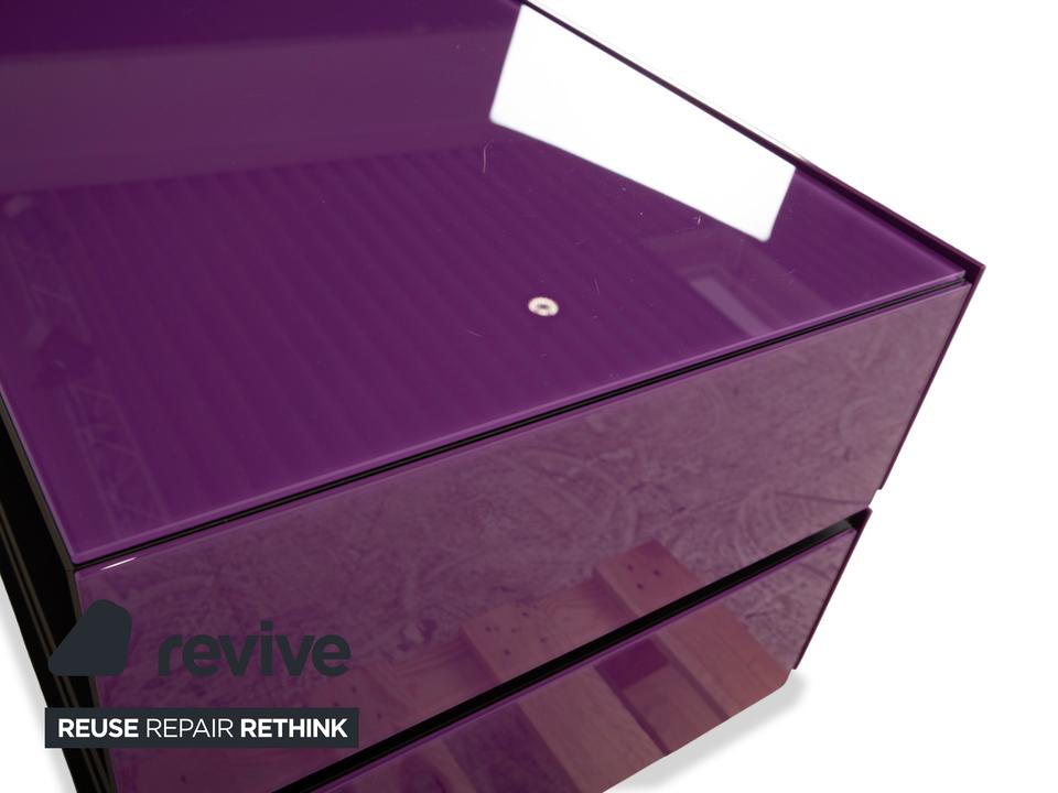 Spectral Brick BR 1502 Glas Sideboard Lila Canton HiFi Board – Bild 5