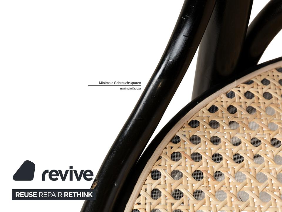 Thonet Nr. 207 R Holz Stuhl Esszimmer Braun Schwarz Kaffeehaus – Bild 5