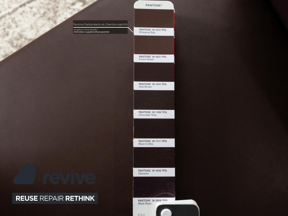 6er Garnitur bert plantagie ARC-E Leder Stuhl Braun Esszimmer – Bild 5