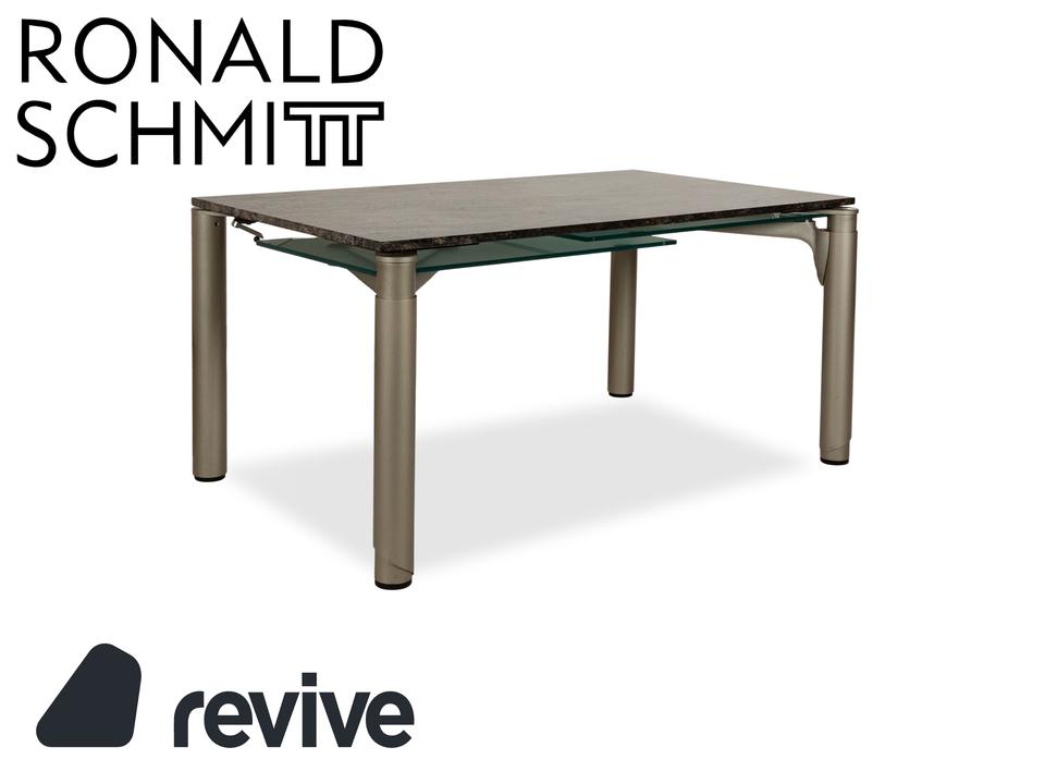 Ronald Schmitt 801E Stein Esstisch Grau Ausziehfunktion 155-265