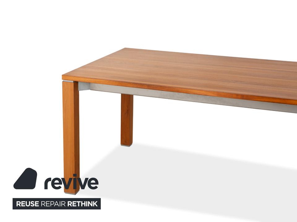 Team 7 Holz Esstisch Braun Ausziehfunktion – Bild 9