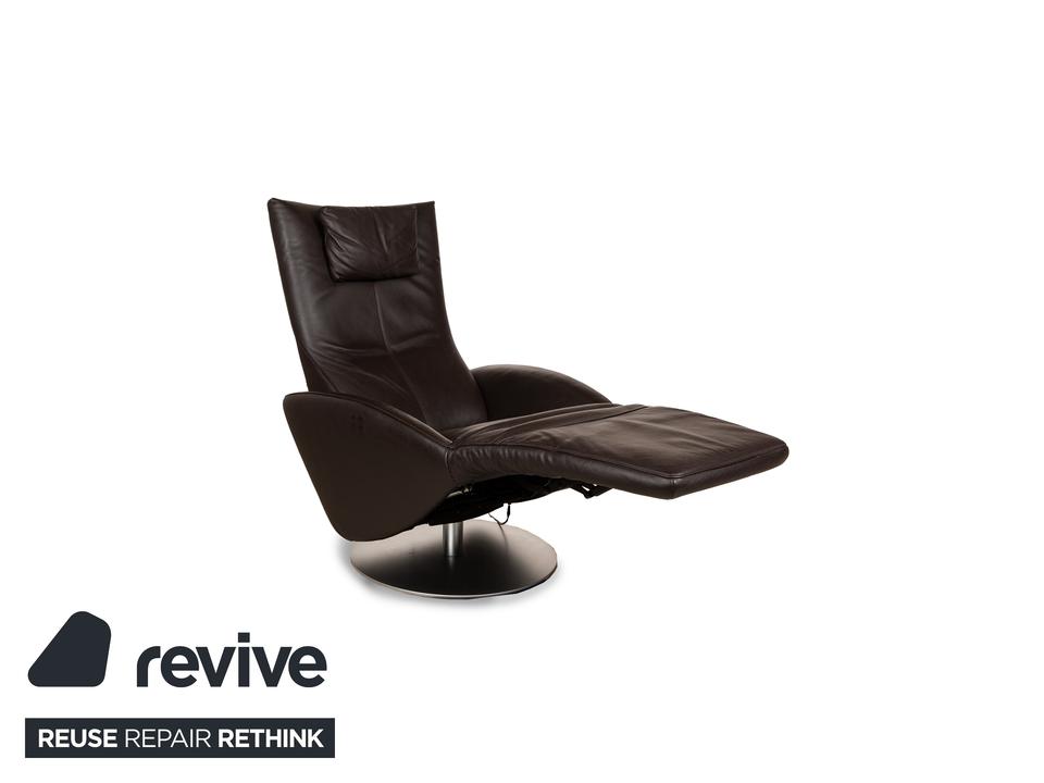 FSM Mate Leder Sessel Braun elektrische Funktion Relaxsessel ✨ – Bild 7