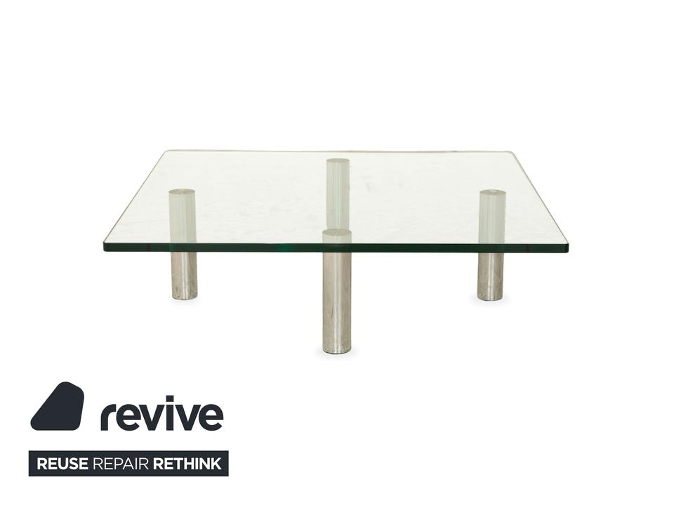 Draenert Imperial Glas Couchtisch Silber – Bild 5