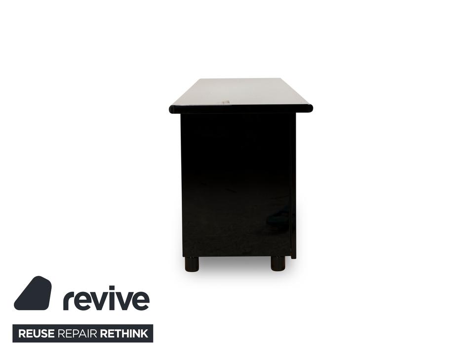 Verardo Holz Sideboard Schwarz – Bild 14