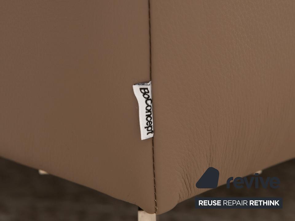 BoConcept Fargo Leder Zweisitzer Braun Sofa Couch – Bild 10