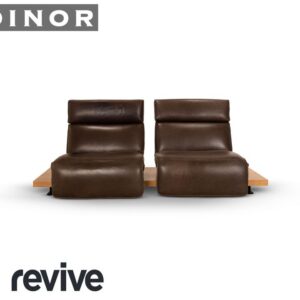 Koinor Free Motion Etino 2 Leder Zweisitzer Braun manuelle