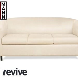 Wittmann Aura Stoff Dreisitzer Beige Creme Sofa Couch