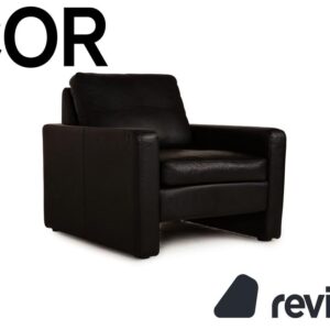 Cor Conseta Leder Sessel Schwarz ✨