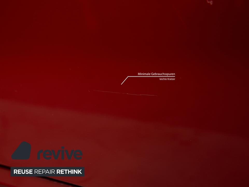 B&B Italia Holz Sideboard Rot Hochglanz 4 Türen Metallfüße – Bild 10