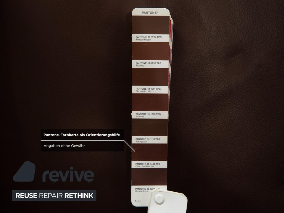 Wittmann Aura XL Leder 2x Sessel Braun Rot – Bild 13