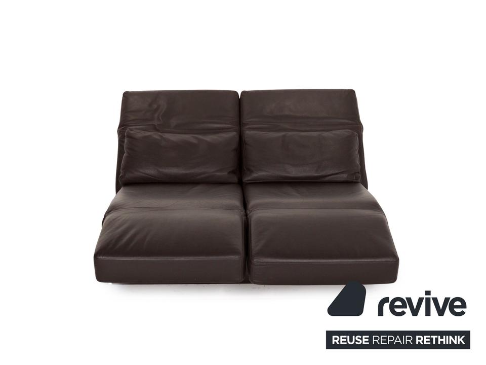 Brühl Moule (medium) Leder Sofa Braun Dunkelbraun Relaxfunktion ✨ – Bild 3
