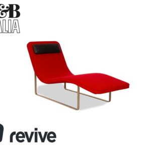 B&B Italia Landscape Stoff Liege Rot