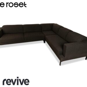 ligne roset Stoff Ecksofa Grau Sofa Couch