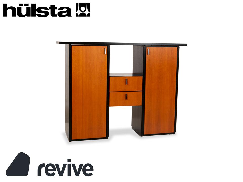 Hülsta Venti Holz Sideboard Braun Schwarz