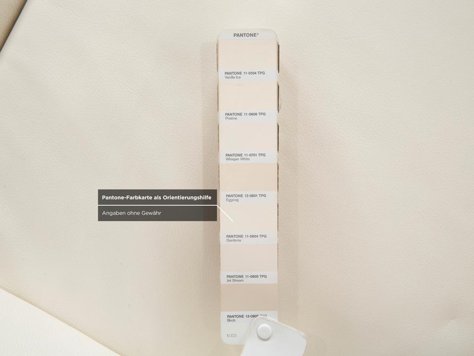 Willi Schillig Loop Leder Ecksofa Creme Sofa Couch manuelle – Bild 15