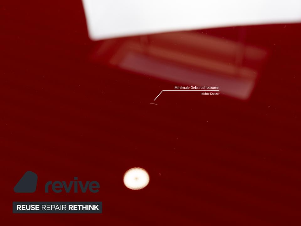 Spectral Holz Sideboard Rot Braun Schwarz Lowboard – Bild 7