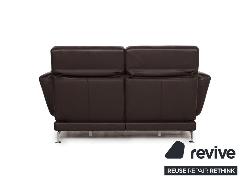 Brühl Moule (medium) Leder Sofa Braun Dunkelbraun Relaxfunktion ✨ – Bild 9