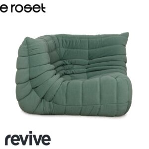 Ligne Roset Togo Stoff Sessel Grün Neubezug ✨