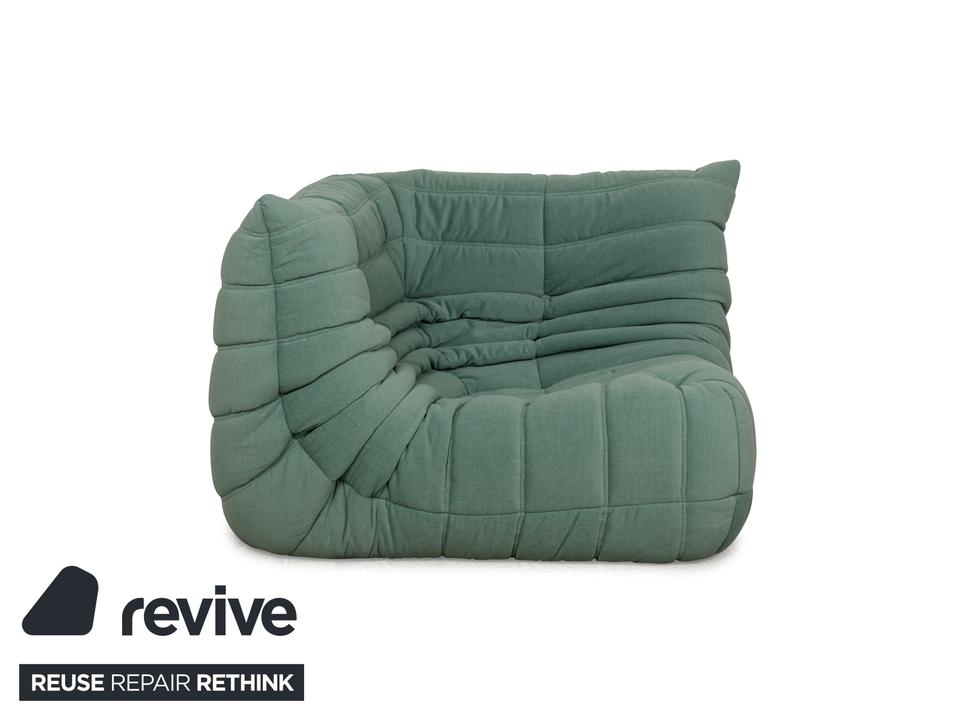 Ligne Roset Togo Stoff Sessel Grün Neubezug ✨ – Bild 7