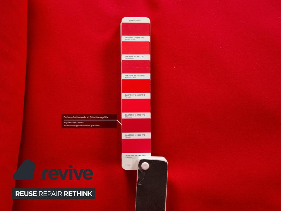 Ligne Roset Multy Stoff Dreisitzer Rot Schlaffunktion Neubezug ✨ – Bild 7