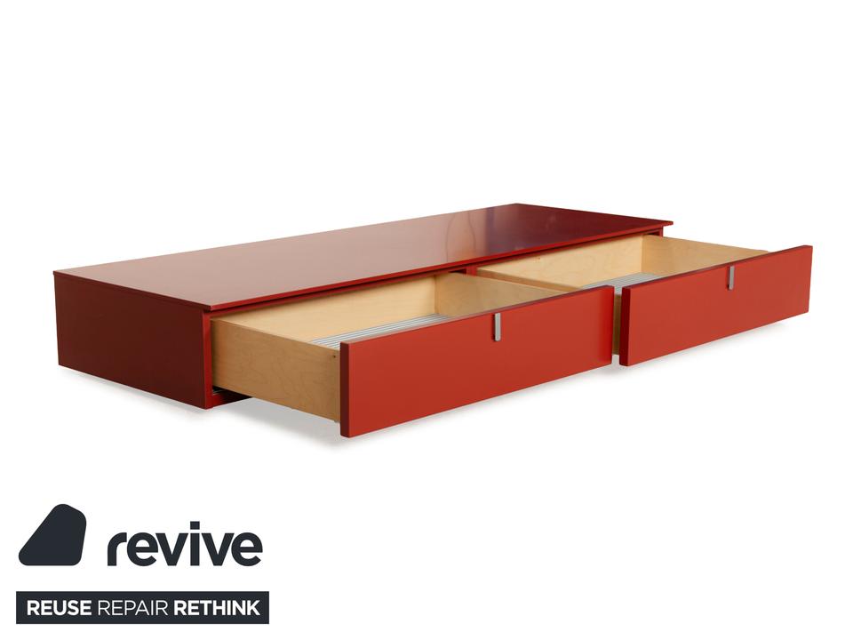Kettnacker Holz Sideboard Rot Lowboard – Bild 4