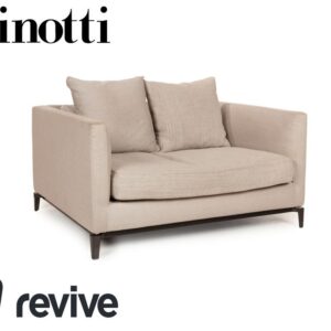 Minotti Andersen Lovechair Stoff Sessel Beige