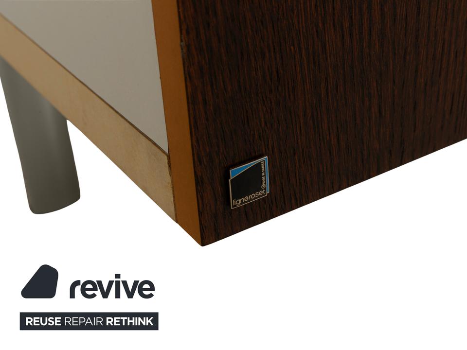 Ligne Roset Holz Sideboard Grau Braun Lowboard – Bild 11