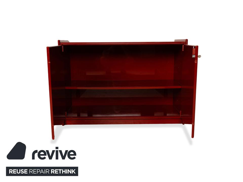 B&B Italia Olinto Holz Sideboard Rot – Bild 4