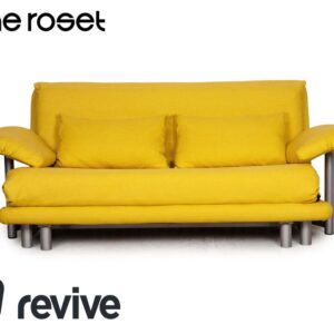 Ligne Roset Multy Stoff Dreisitzer Schlafsofa Gelb inkl. ✨