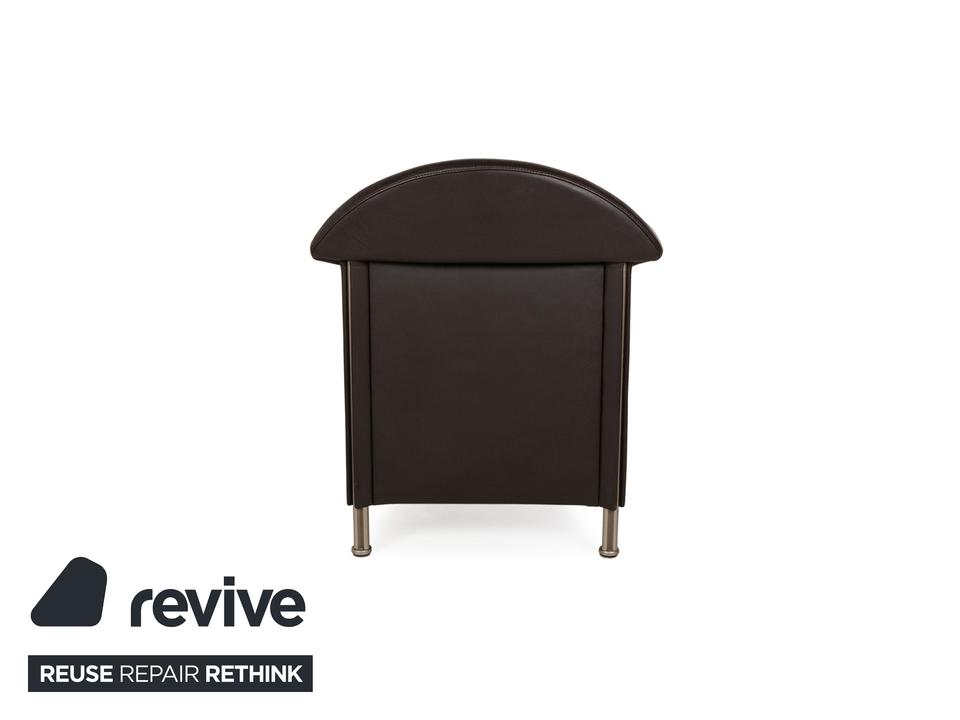 Cor Logo Leder Sessel Braun – Bild 9