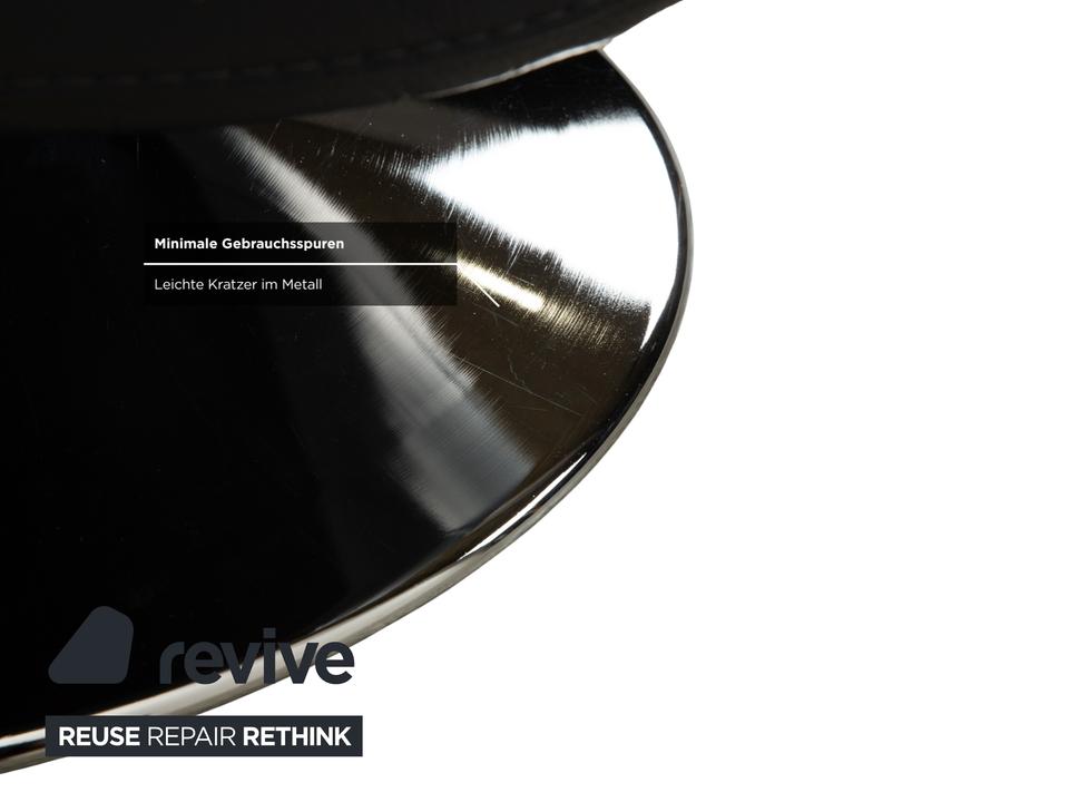 Ewald Schillig Silence Leder Liege Blau Grau – Bild 4