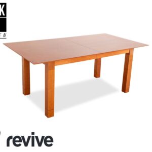 WK Wohnen Voltaire Holz Esstisch Braun Kirschbaum manuelle