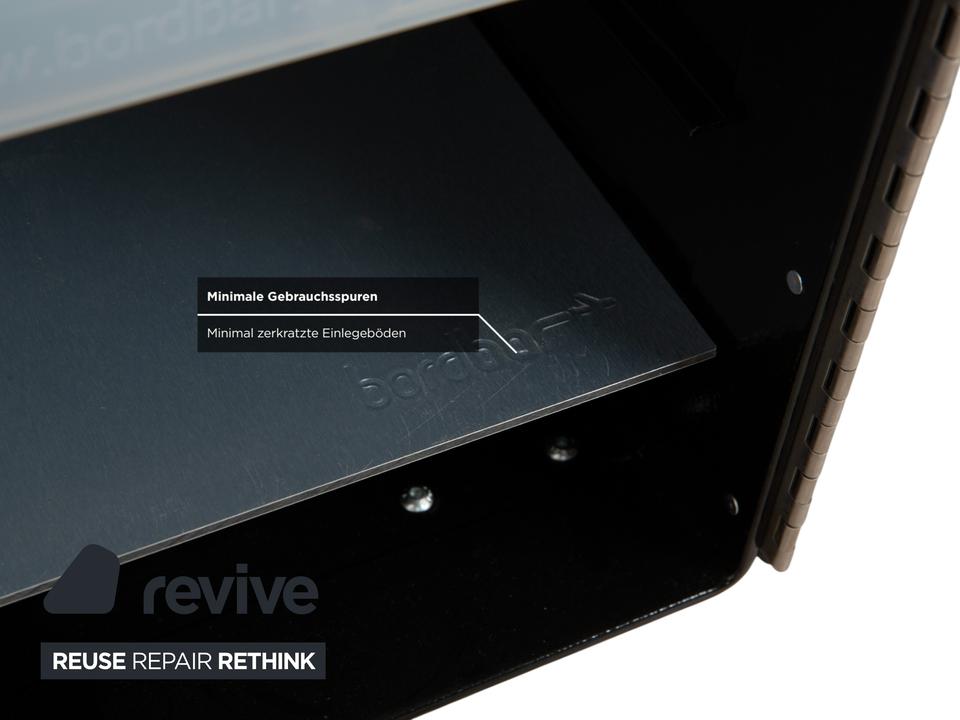 bordbar Box Container Schwarz Anschlag rechts Flugzeugtrolley – Bild 16