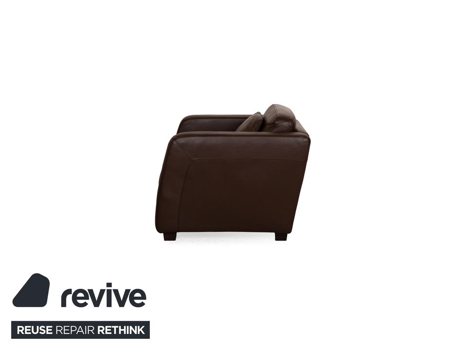 Machalke Leder Sessel Braun – Bild 11