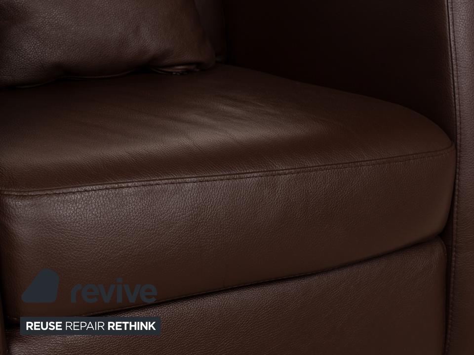 Machalke Leder Sessel Braun – Bild 4