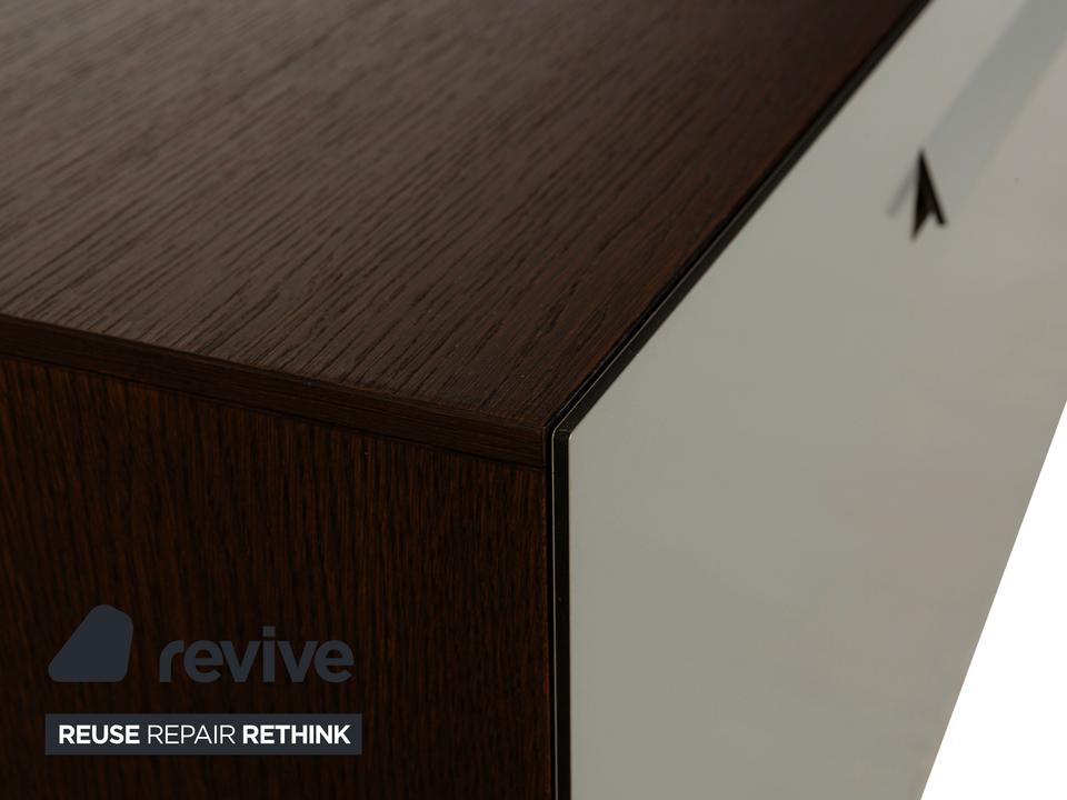 Ligne Roset Holz Sideboard Grau Braun Lowboard – Bild 8