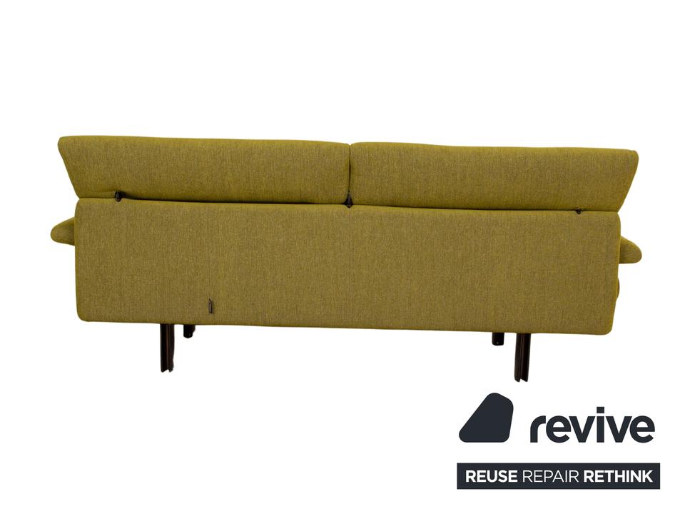 B&B Italia Alanda Stoff Dreisitzer Grün Sofa Couch manuelle – Bild 12