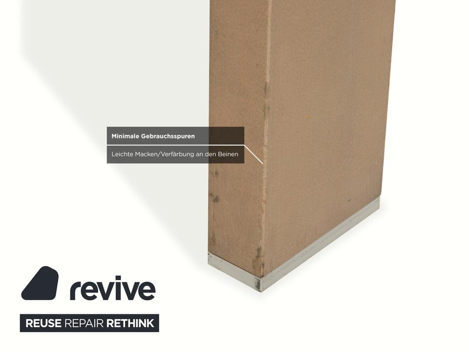 Rolf Benz Glas Esstisch Braun Ausziehfunktion Holz Rauchglas – Bild 9