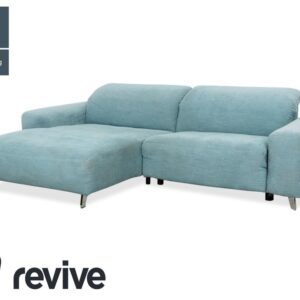 Ewald Schillig Hope Stoff Ecksofa Blau Grün elektrische Funktion