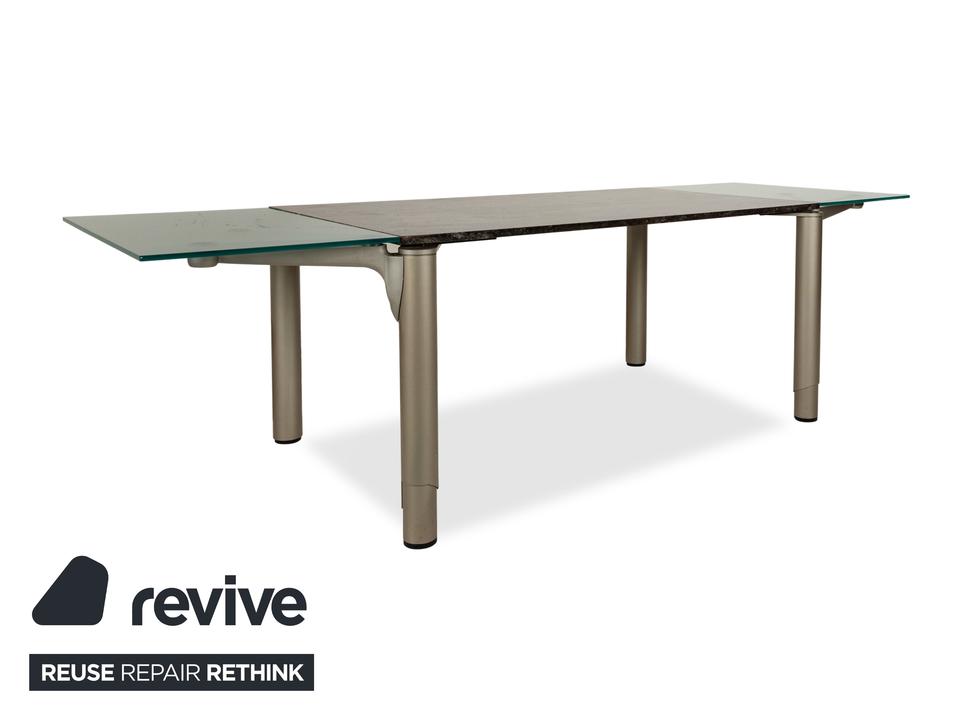 Ronald Schmitt 801E Stein Esstisch Grau Ausziehfunktion 155-265 – Bild 9