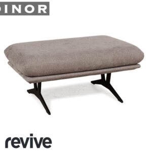 Koinor Francis Stoff Hocker Grau