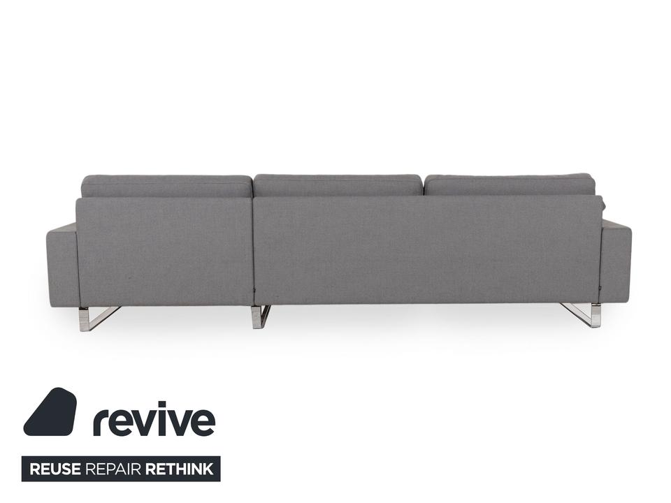 Cor Conseta Stoff Ecksofa Grau Recamiere Rechts Sofa Couch – Bild 10