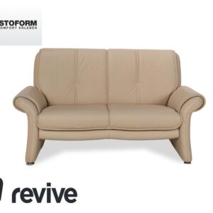Elastoform Leder Zweisitzer Creme
