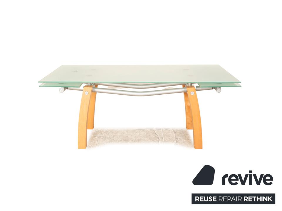 Bonaldo Blitz Glas Esstisch Ausziehfunktion 200/300 x 80 x 100 cm – Bild 8