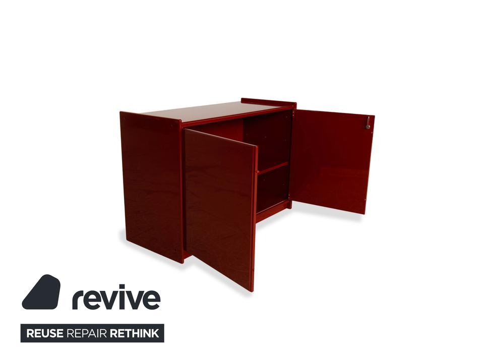 B&B Italia Olinto Holz Sideboard Rot – Bild 3