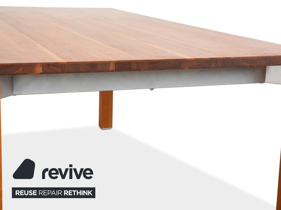 Team 7 Holz Esstisch Braun Ausziehfunktion – Bild 8