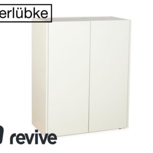 Interlübke Cube Sideboard Holz Weiß Creme Kommode