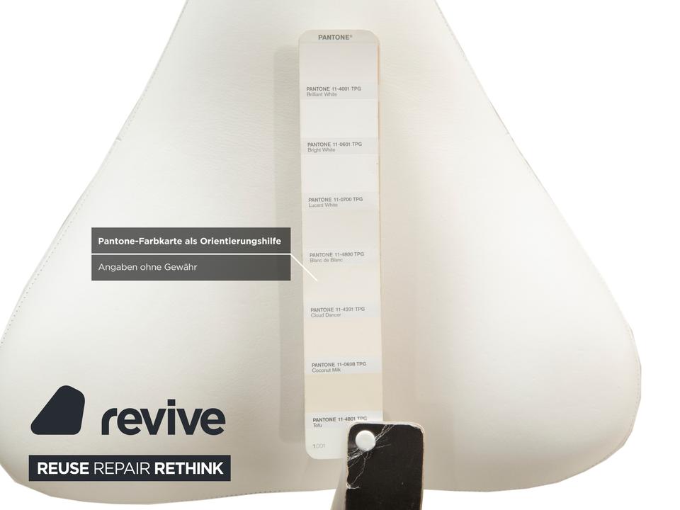 Varier Move Sitz-Steh Hocker Stuhl Leder LEA700 Weiß Basis Weiß – Bild 8