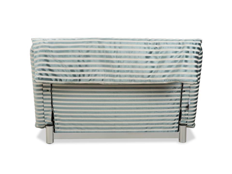 Ligne Roset Multy Zweisitzer Stoff Grün Silber gestreift ✨ – Bild 14