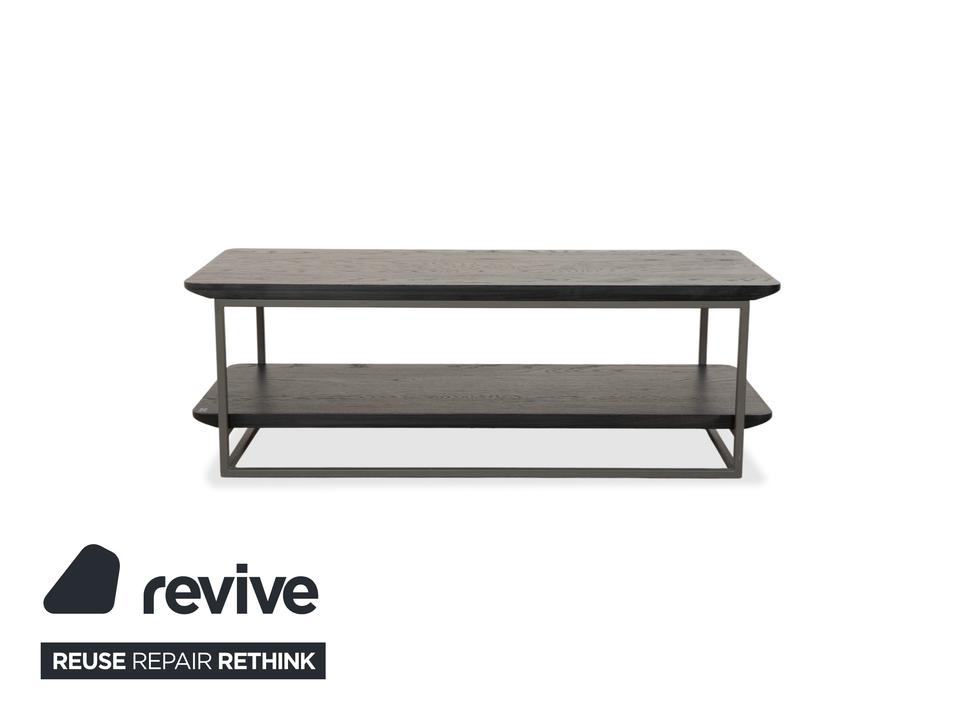 Rolf Benz 987 Couchtisch Holz Metall Beistelltisch Schwarz – Bild 10